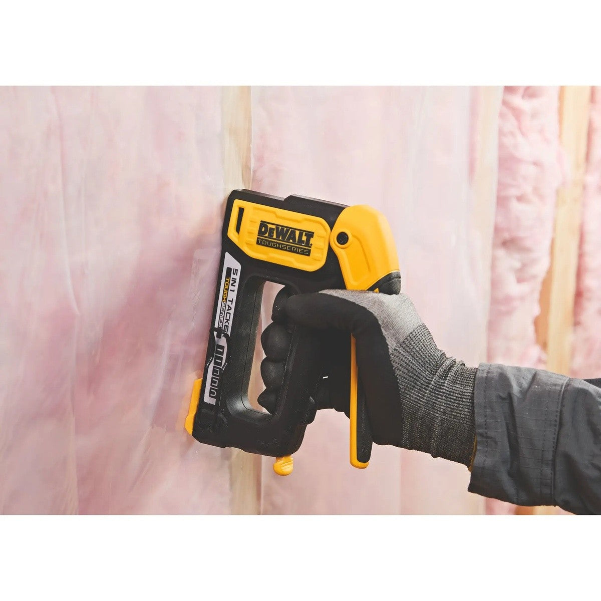 DeWalt DWHT70510 TOUGHSERIES 5-in-1 Multi-Tacker Manual Staple and Brad Nail Tool - 8