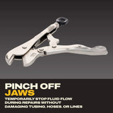 DeWalt DWHT7RR 7" Locking Pinch Off Tool for Tubing Hoses and Lines - 3