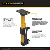 DeWalt DWHT83554 ToughSeries Construction Jack Extension Adjustable 12-27" Height 340 lb Capacity - 3