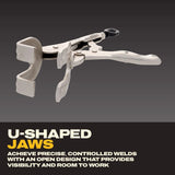 DeWalt DWHT9R 9" Locking Welding Clamp with U-Shaped Jaws - 3