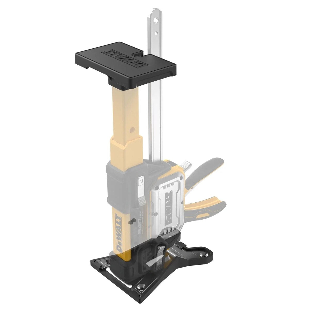 DeWalt DWHTPAD TOUGHSERIES Construction Jack Non-Marring Pad Accessory Pack 5.5 L x 1.4 W x 10.2 H (2 Pack) - 3