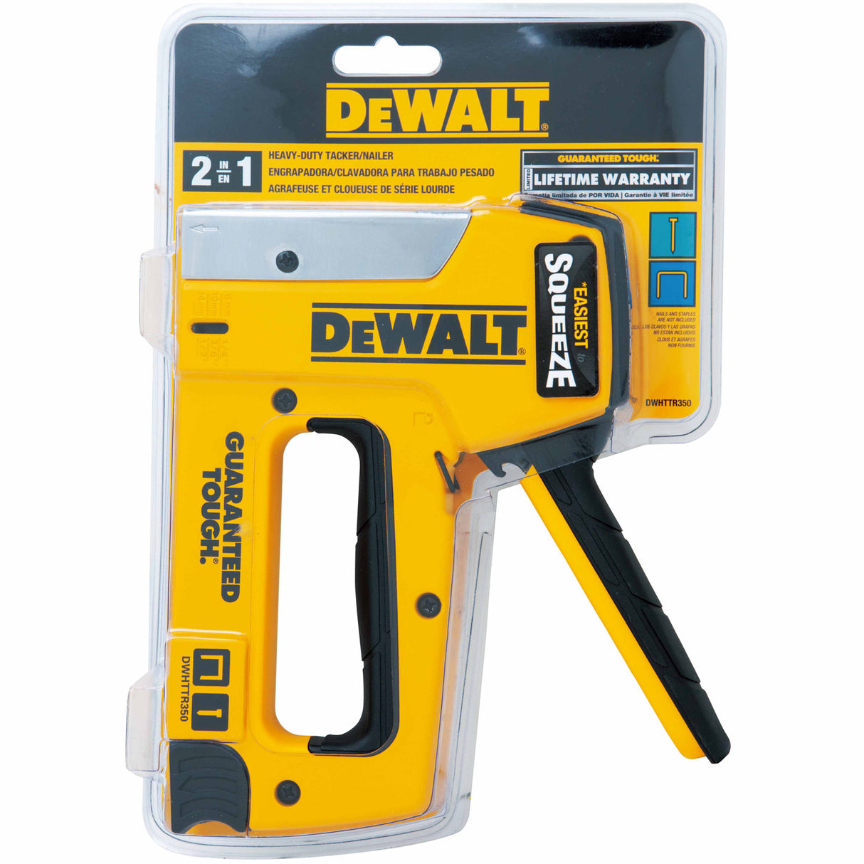 DeWalt DWHTTR350 Heavy-Duty Aluminum Hand Stapler/Brad Nailer (T50 STYLE) - 3