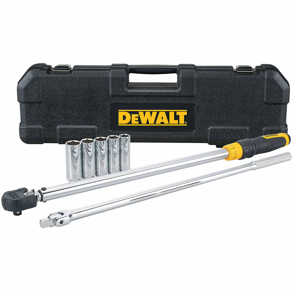 DeWalt DWMT17107 1/2 in. Drive Torque Wrench Tire Change Kit (7 pc.)