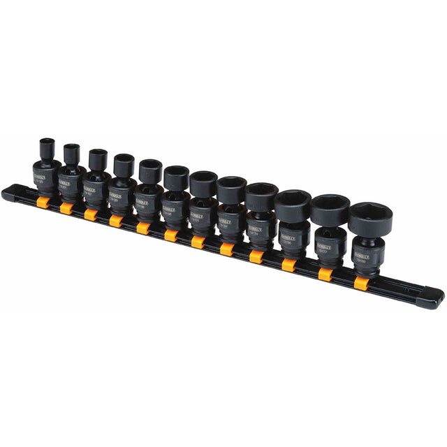 DeWalt DWMT19228 12Pc 3/8" Drive Impact Universal Set, 5/16 - 1"