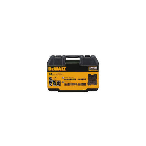 DeWalt DWMT19251 48pc 1/4" Drive Impact Combo Set, 4 - 15mm & 3/16 - 9/16"