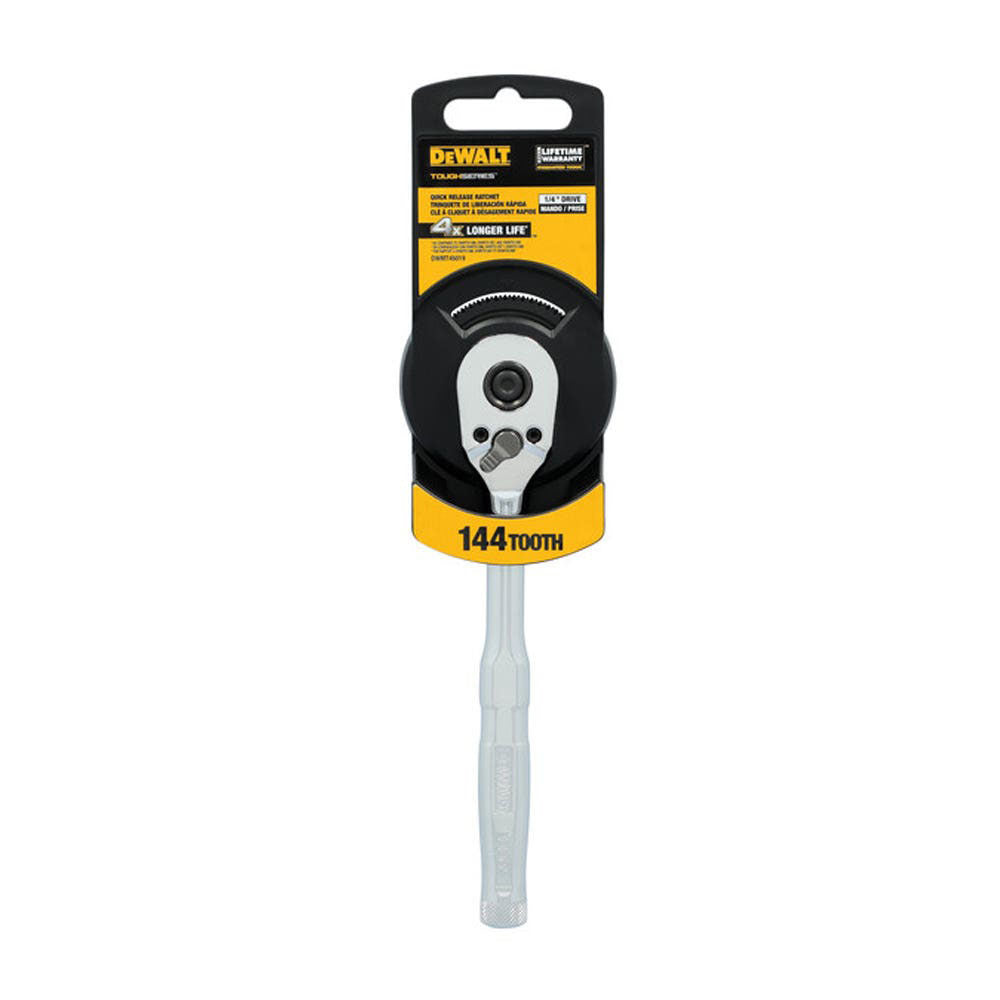 DeWalt DWMT45019 TOUGHSERIES 1/4 in. Drive 144T Quick Release Ratchet