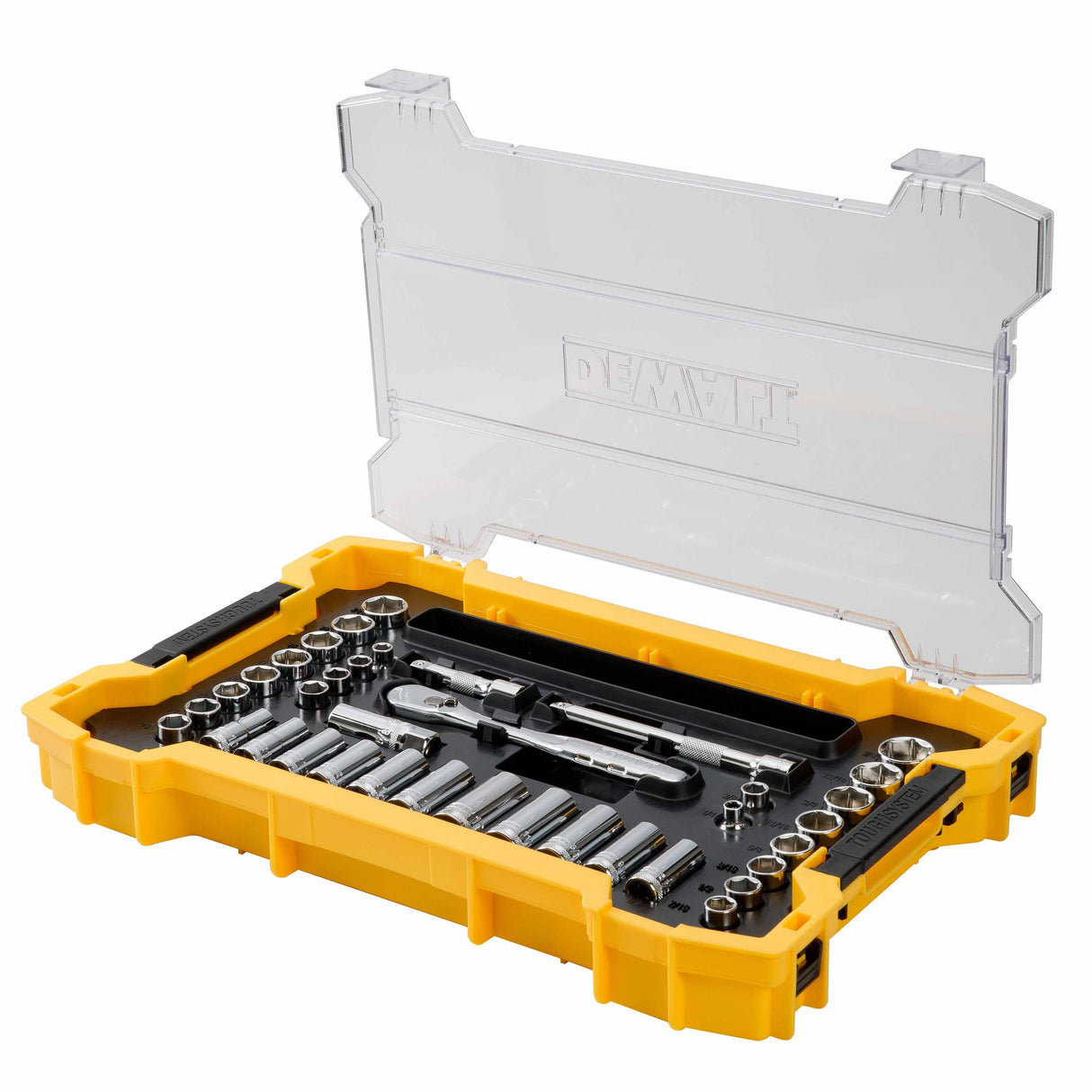 DeWalt DWMT45400  37 PC. 3/8 IN. Drive Socket Set With TOUGHSYSTEM® 2.0 Tray and Lid - 2