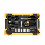 DeWalt DWMT45402 131pc 1/4" & 3/8" Mech Tool Set + TS Tray & Lid