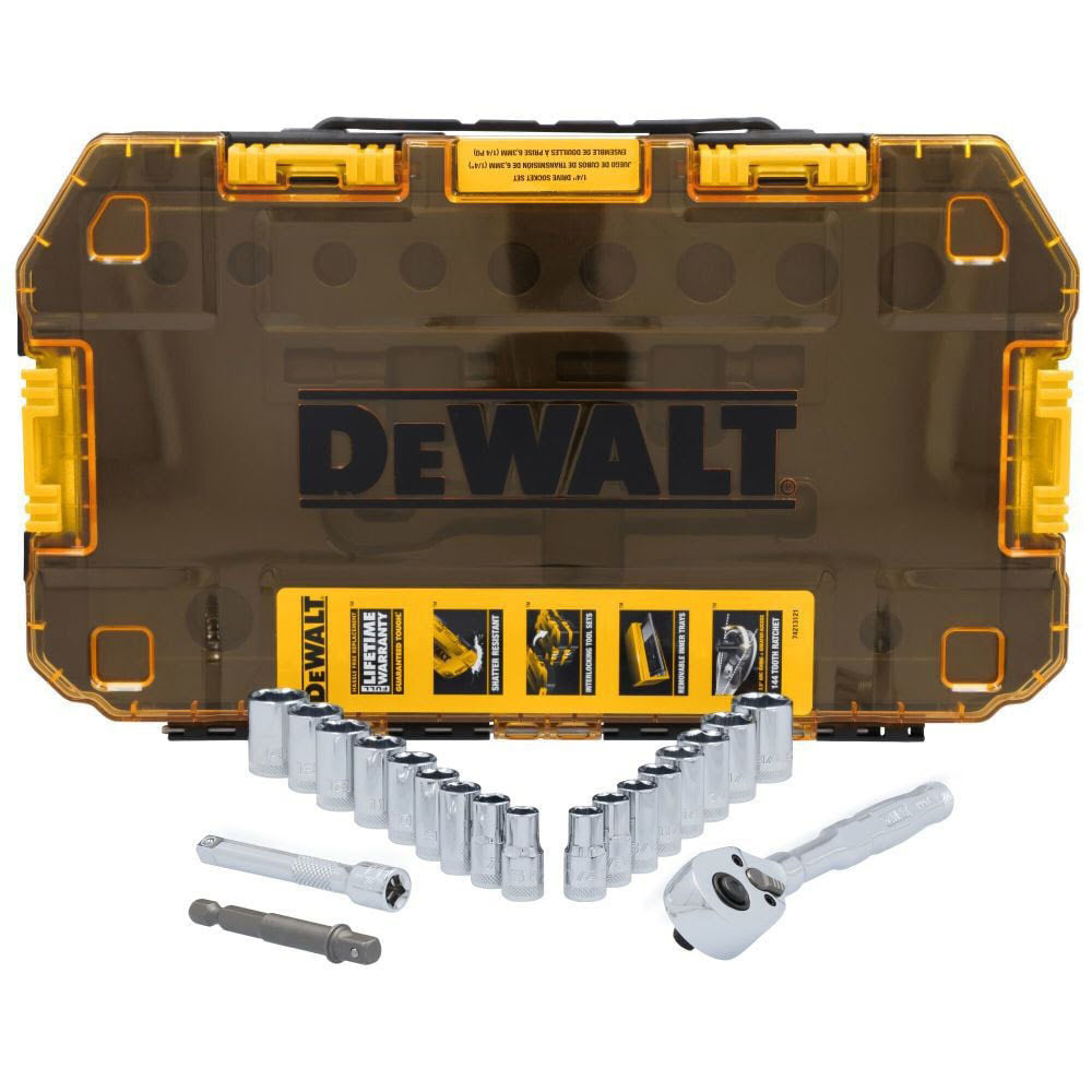 DeWalt DWMT45413 TOUGHSERIES 20-Piece TOUGH BOX 1/4 in. Drive Mechanics Tool Set - 2