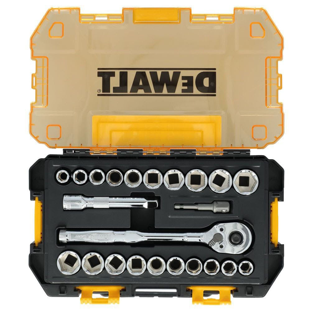 DeWalt DWMT45414 TOUGHSERIES 23-Piece TOUGH BOX 1/2 in. Drive Mechanics Tool Set - 2