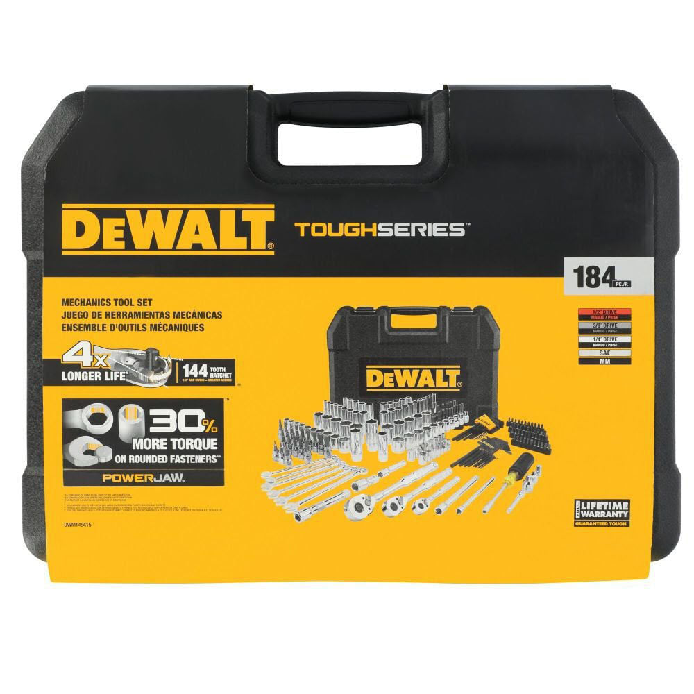 DeWalt DWMT45415 TOUGHSERIES 184-Piece 3 Drive Mechanics Tool Set - 5