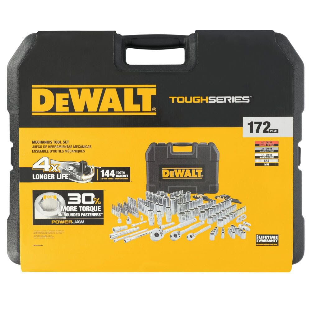 DeWalt DWMT45416 TOUGHSERIES 172-Piece 3 Drive Mechanics Tool Set - 5