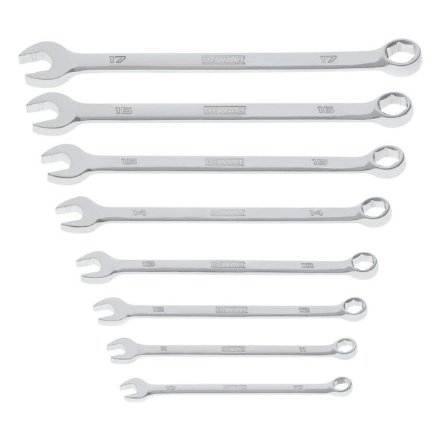 DeWalt DWMT45426 TOUGHSERIES 8-Piece Metric Combination Wrench Set