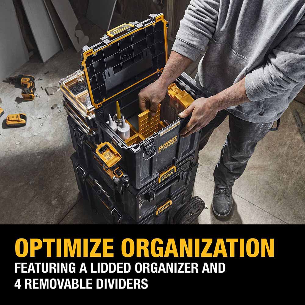 DeWalt DWST08035 TOUGHSYSTEM 2.0 Compact Deep Toolbox - 16