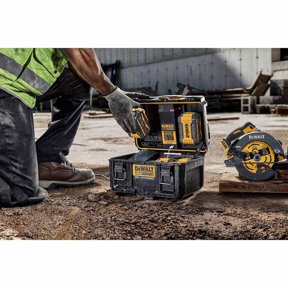 DeWalt DWST08050 ToughSystem 2.0 20V Max Dual Port Charger - 14