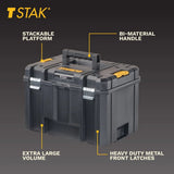 DeWalt DWST17806 TSTAK Deep Box with Flat Top and Built In Bi-Material Handle - 4