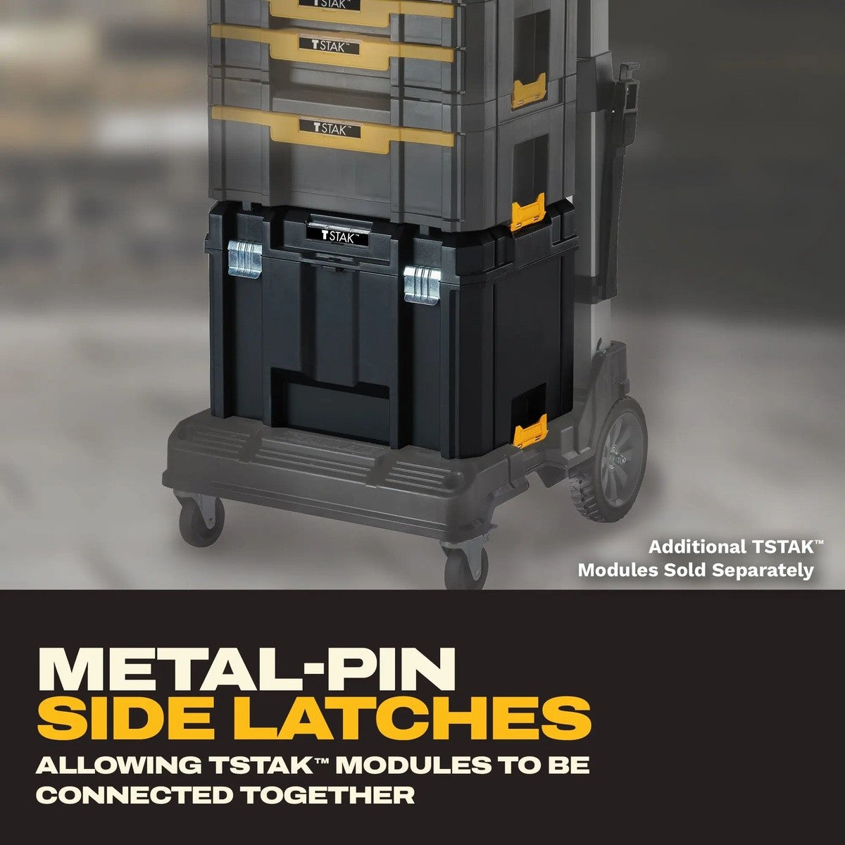 DeWalt DWST17806 TSTAK Deep Box with Flat Top and Built In Bi-Material Handle - 5