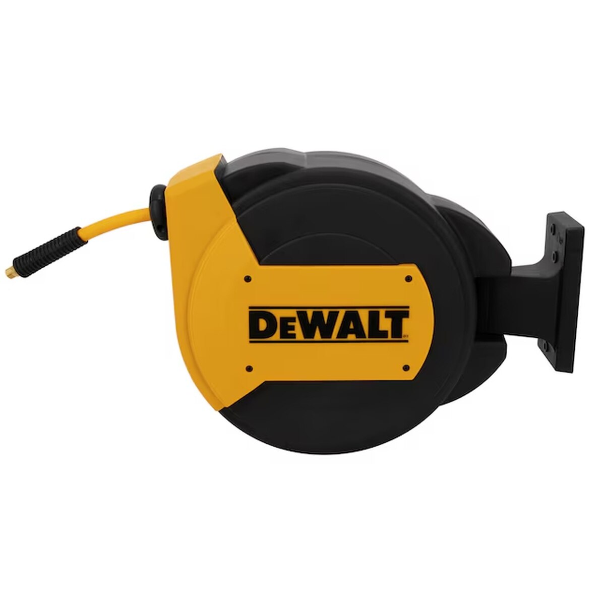 DeWalt DXCM024-0434 Enclosed Hybrid Polymer 3/8 in. x 50 in. Hose Reel with 1/4 in. NPT Fitting - 2