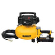 DeWalt DXCM1KIT-B 6 Gallon 165 PSI Electric Pancake Air Compressor and Brad Nailer Kit (3 Piece Kit)