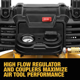 DeWalt DXCM1KIT-B 6 Gallon 165 PSI Electric Pancake Air Compressor and Brad Nailer Kit (3 Piece Kit) - 3
