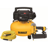 DeWalt DXCM1KIT 6 Gal 165 PSI Pancake Electric Air Compressor and 18-Gauge Brad Nailer Combo Kit