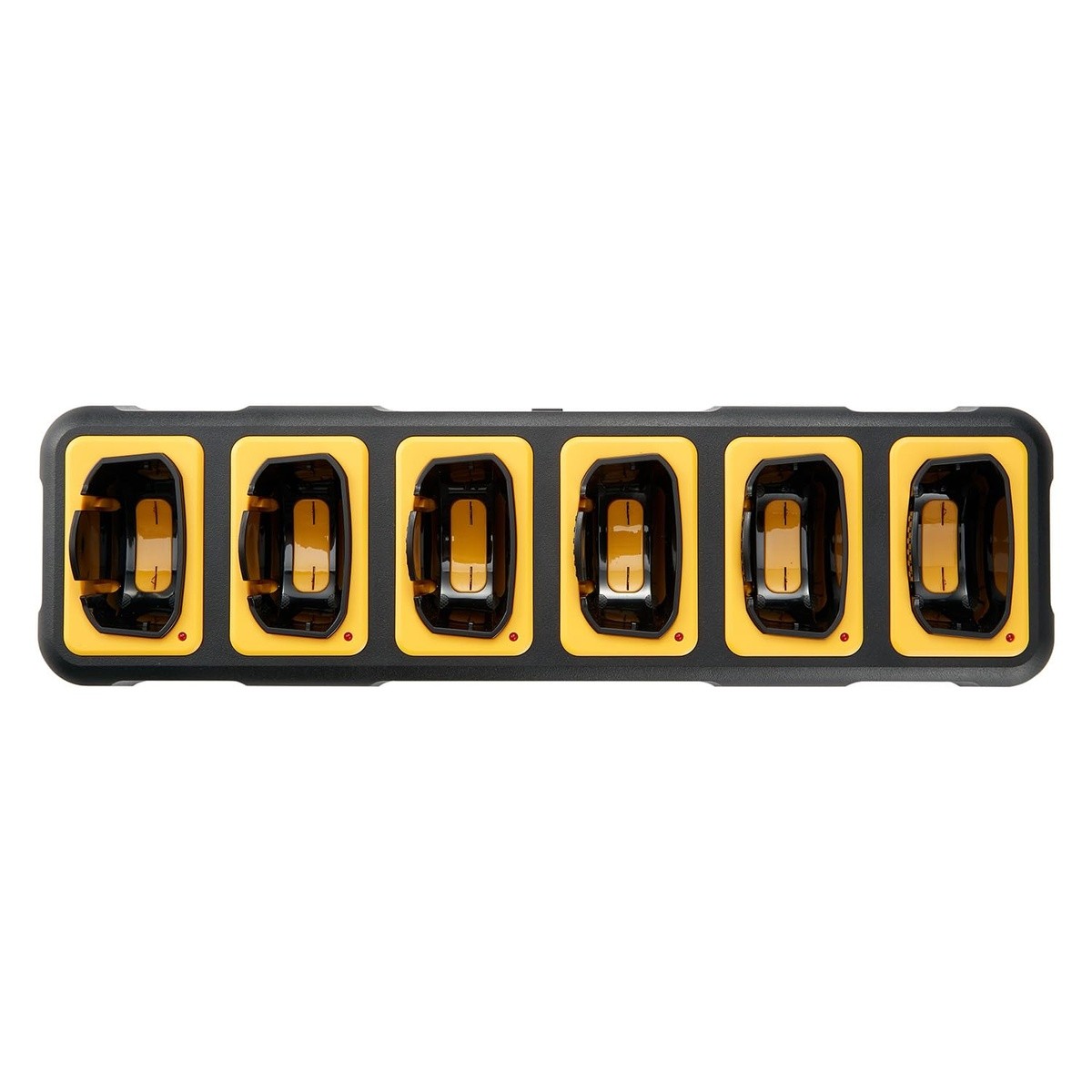 DeWalt DXFRS800-BCH6 2 Watt Heavy Duty Waterproof Shock Resistant Long Range Rechargeable Two-Way Radios with VOX (6 Pack with Gang Charger) - 7