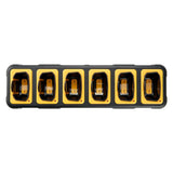 DeWalt DXFRS800-BCH6 2 Watt Heavy Duty Waterproof Shock Resistant Long Range Rechargeable Two-Way Radios with VOX (6 Pack with Gang Charger) - 7