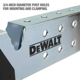 DeWalt DXMF3603WSH Adjustable Height Portable Steel Welding Sawhorse with Grounding Stud and V-Notches - 3