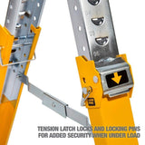 DeWalt DXMF3603WSH Adjustable Height Portable Steel Welding Sawhorse with Grounding Stud and V-Notches - 5