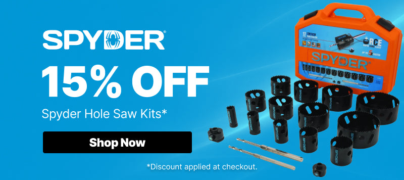 Spyder 15% Hole Saw Kits