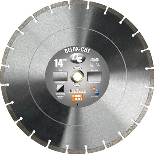 Diamond Products 70499 14" Delux Cut Dry Blade, High Speed(HD14125)