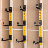 DeWalt 41589 DXSTACLR 3-Piece Wall Mount Cantilever Rack - 7