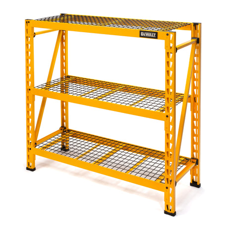 DeWalt 41590 DXST4500-W 4-Foot Tall, 3 Shelf Steel Wire Deck Industrial Storage Rack