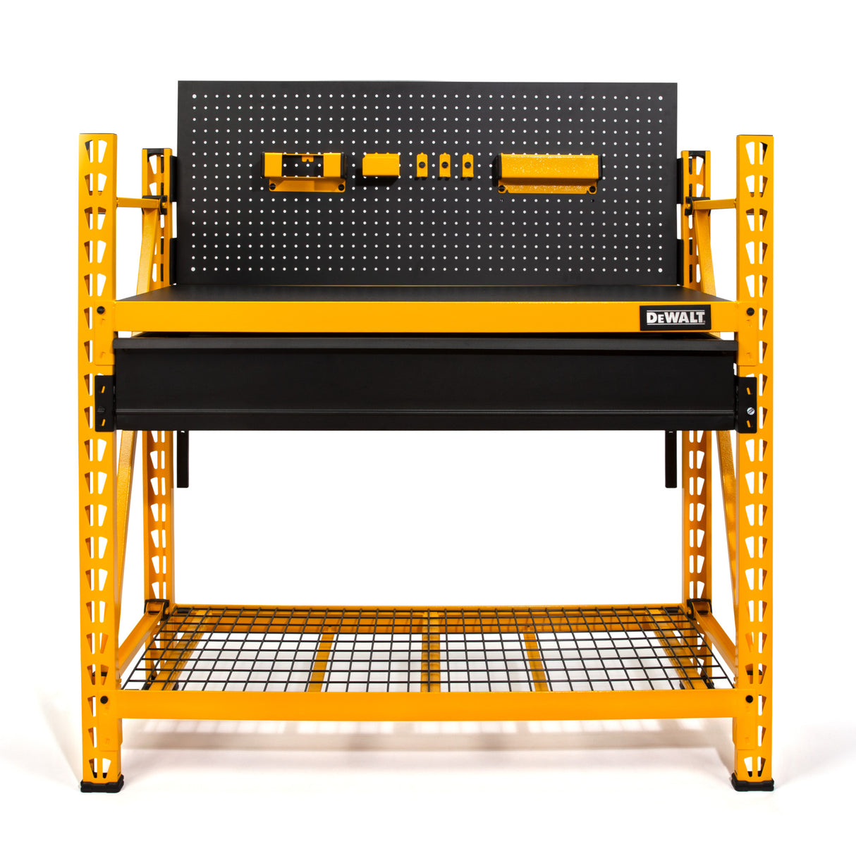 DeWalt 41631 DXST3000WB 2-Shelf Industrial 4-Foot Storage Rack Work Station Kit - 2