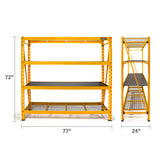 DeWalt 56829 DXST10000 6-Foot Tall, 4 Shelf Industrial Storage Rack - 5