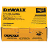 DeWalt DCA16200 2" Heavy Duty 20-Degree Angled Galvanized Finish Nails