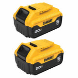 DeWalt DCB205-2 20V MAX 5 ah Battery 2-Pack