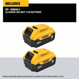 DeWalt DCB205-2 20V MAX 5 ah Battery 2-Pack - 5