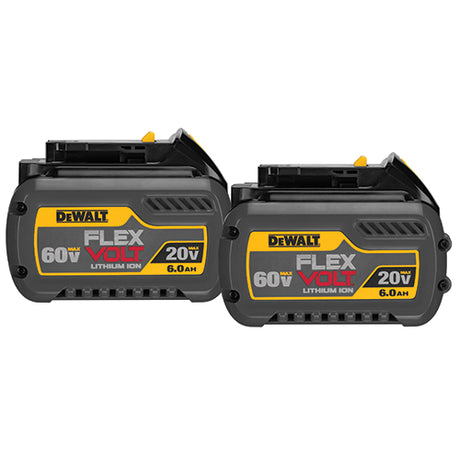 DeWalt DCB606-2 20/60V MAX FlexVolt 6.0Ah 2-Pack Kit