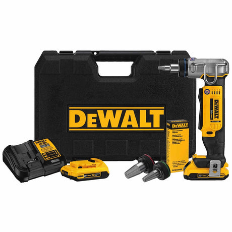 DeWalt DCE400D2 20V MAX 1" Pex Expander Tool Kit