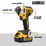 DeWalt DCK299P2 20V Li-Ion Brushless Hammerdrill / Impact Kit 5.0Ah, Case - 3