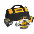 DeWalt DCS391P1 20V Max Li Ion 6-1/2" Circular Saw Kit (5.0 Ah) 5/8"Arbor