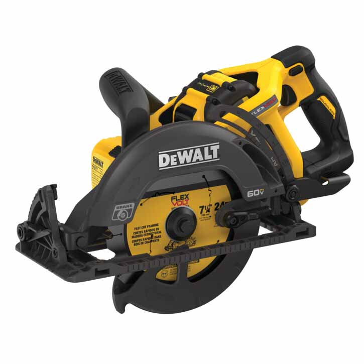 DeWalt DCS577X1 Flexvolt 60V MAX 7-1/4" Cordless Worm Drive Style Saw (9.0Ah Battery) - 4