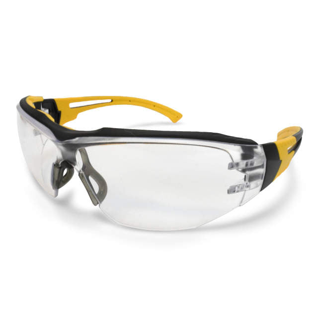 Dewalt DPG108-11D Renovator Premium Safety Eyewear, Black Frame, ClearAF Lens