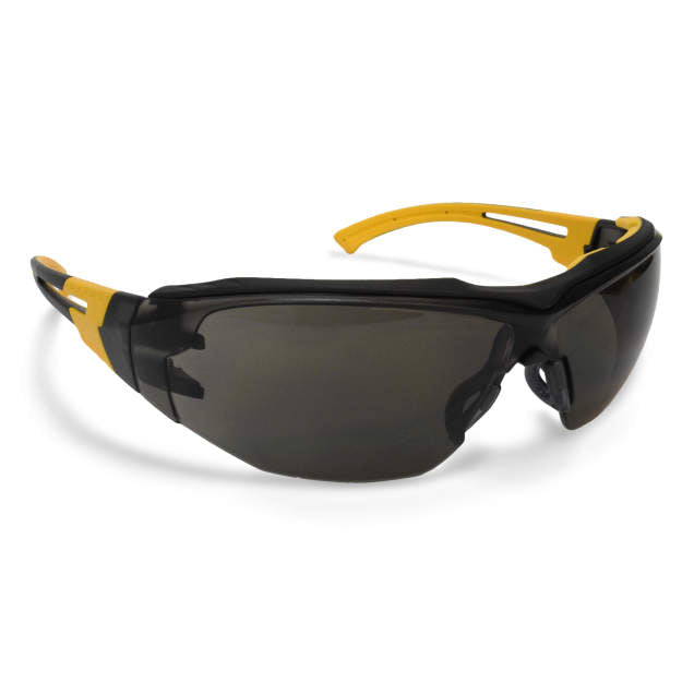 Dewalt DPG108-2D Renovator Premium Safety Eyewear, Black Frame, Smoke Lens - 2