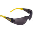 Dewalt DPG54-2D Protector Safety Glasses, Smoke/Yellow Frame, Smoke Lens