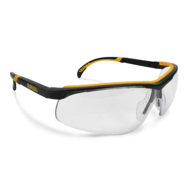 Dewalt DPG55-1D DC Safety Glasses, Black Frame, Clear Lens - 2