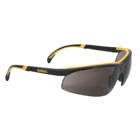 Dewalt DPG55-2D DC Safety Glasses, Black Frame, Smoke Lens