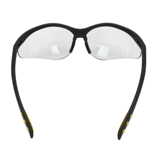 Dewalt DPG58-11D Reinforcer Safety Glasses, Black Frame, Clear Anti-Fog Lens - 6