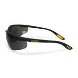 Dewalt DPG58-2D Reinforcer Safety Glasses, Black Frame, Smoke Lens - 4